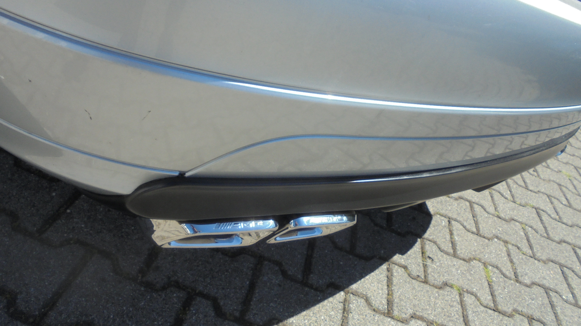 Diffusor C-Klasse W204 Limo. Seriensto&szlig;stange Baureihe 03.07-03.11